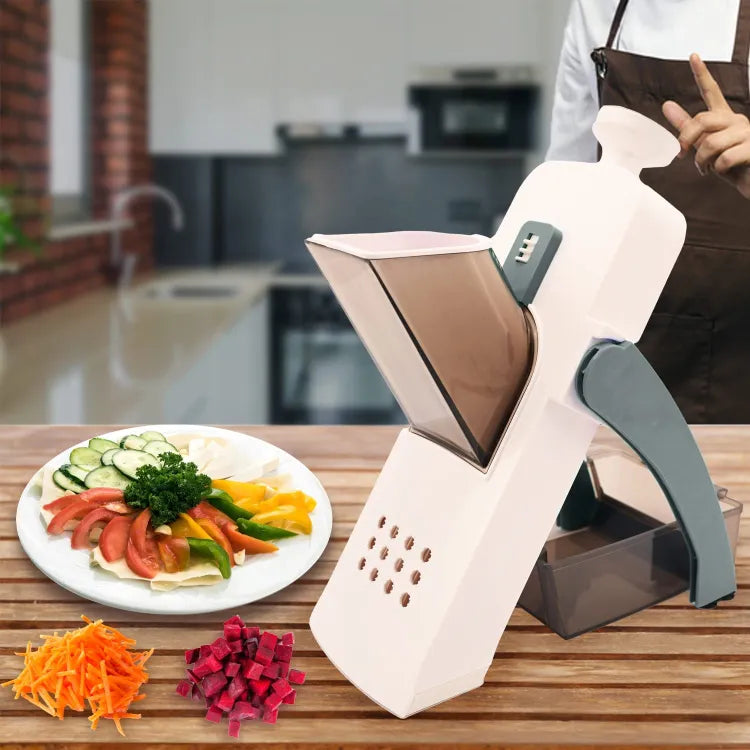 5 in 1 Mandoline Vegetable Slicer &amp; Food Chopper